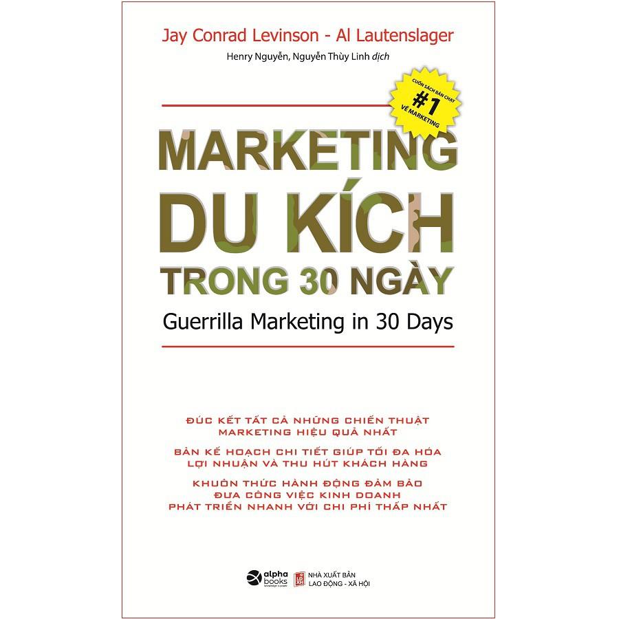 Marketing Du Kích Trong 30 Ngày (Tái Bản 2020) - Bản Quyền