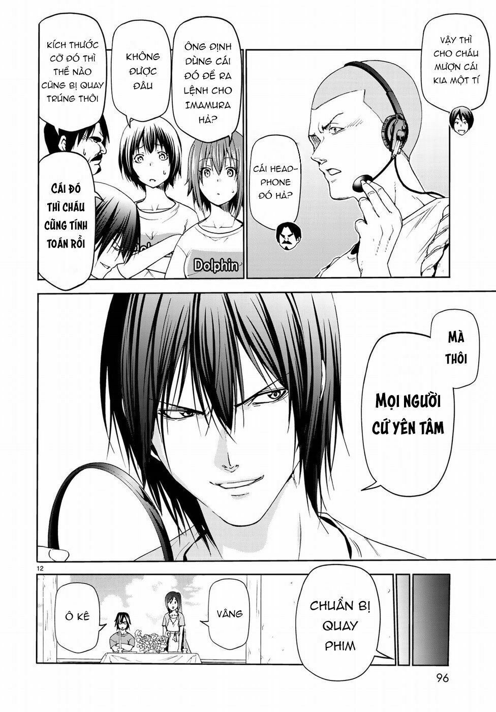 cô gái thích lặn - grand blue chapter 53 12