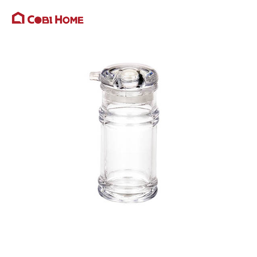 Hũ, lọ đựng gia vị bằng nhựa trong suốt cao cấp, dung tích 60ml, 100ml, 155ml, 205ml.376008/376009/376010/376011. Nhập khẩu phân phối chính hãng cobi home