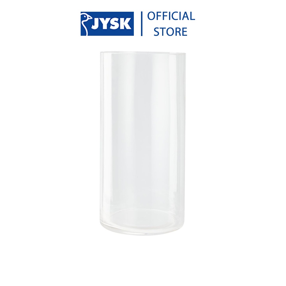 Lọ hoa | JYSK Frank/Foss | thủy tinh | trong suốt | DK15xC30cm