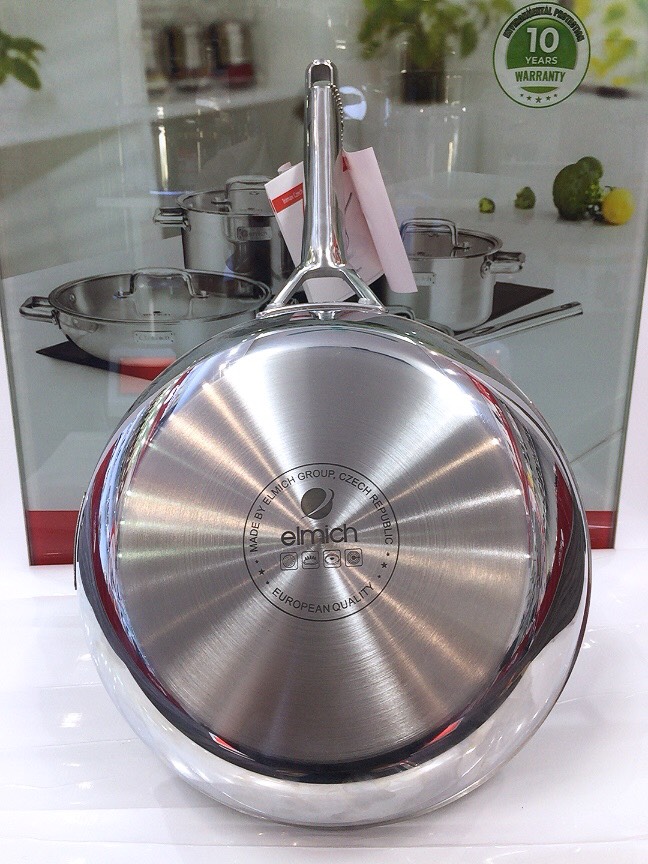 Chảo chống dính inox liền khối Elmich Trimax CZ EL-3837 size 26cm