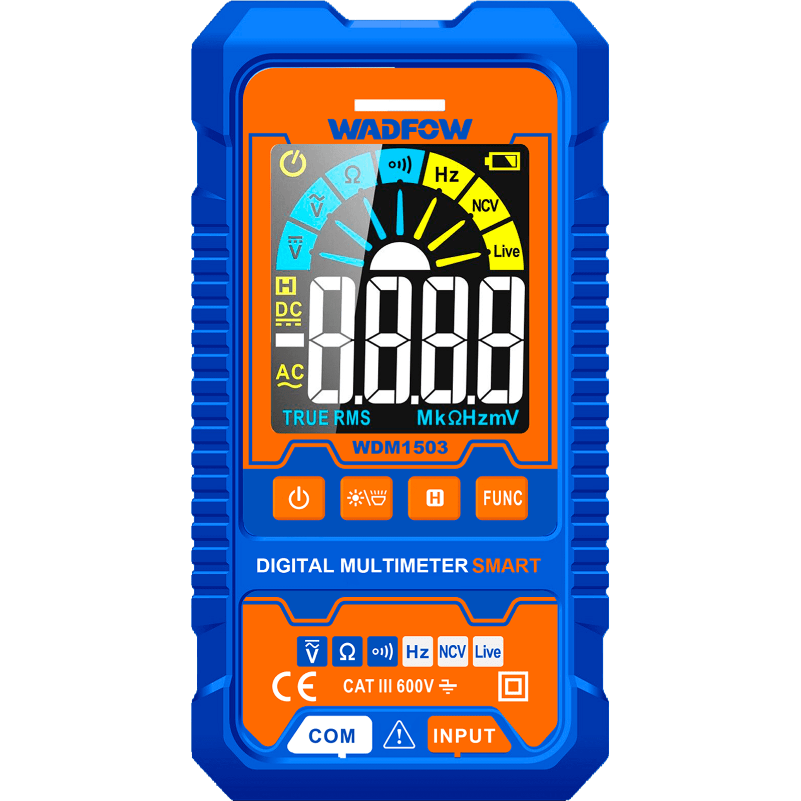 ĐỒNG HỒ VẠN NĂNG KỸ THUẬT SỐ 600V-4000 SỐ ĐẾM WADFOW WDM1503 - HÀNG CHÍNH HÃNG