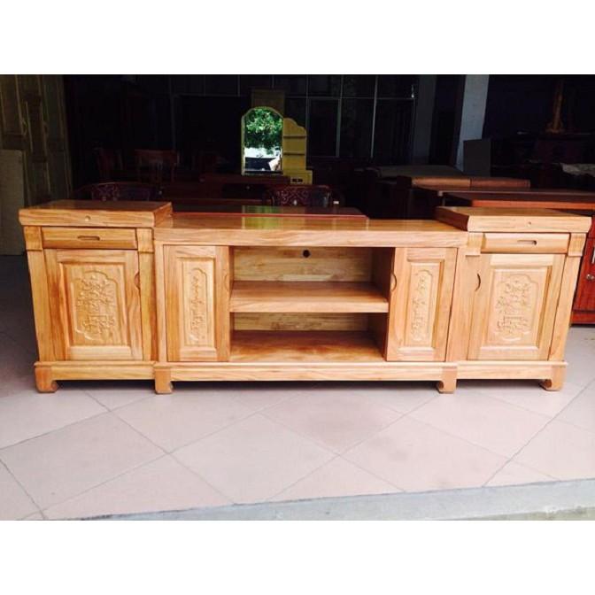 Kệ Tivi Gỗ Xoan Đào