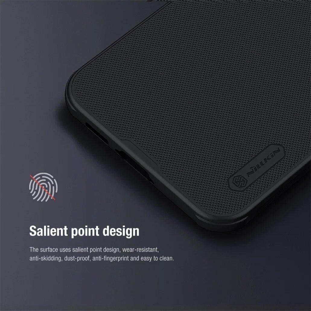 Ốp lưng chống sốc dành cho SamSung Galaxy S24 FE , S23 Fe chính hãng Nillkin dạng sần - Hàng chính hãng