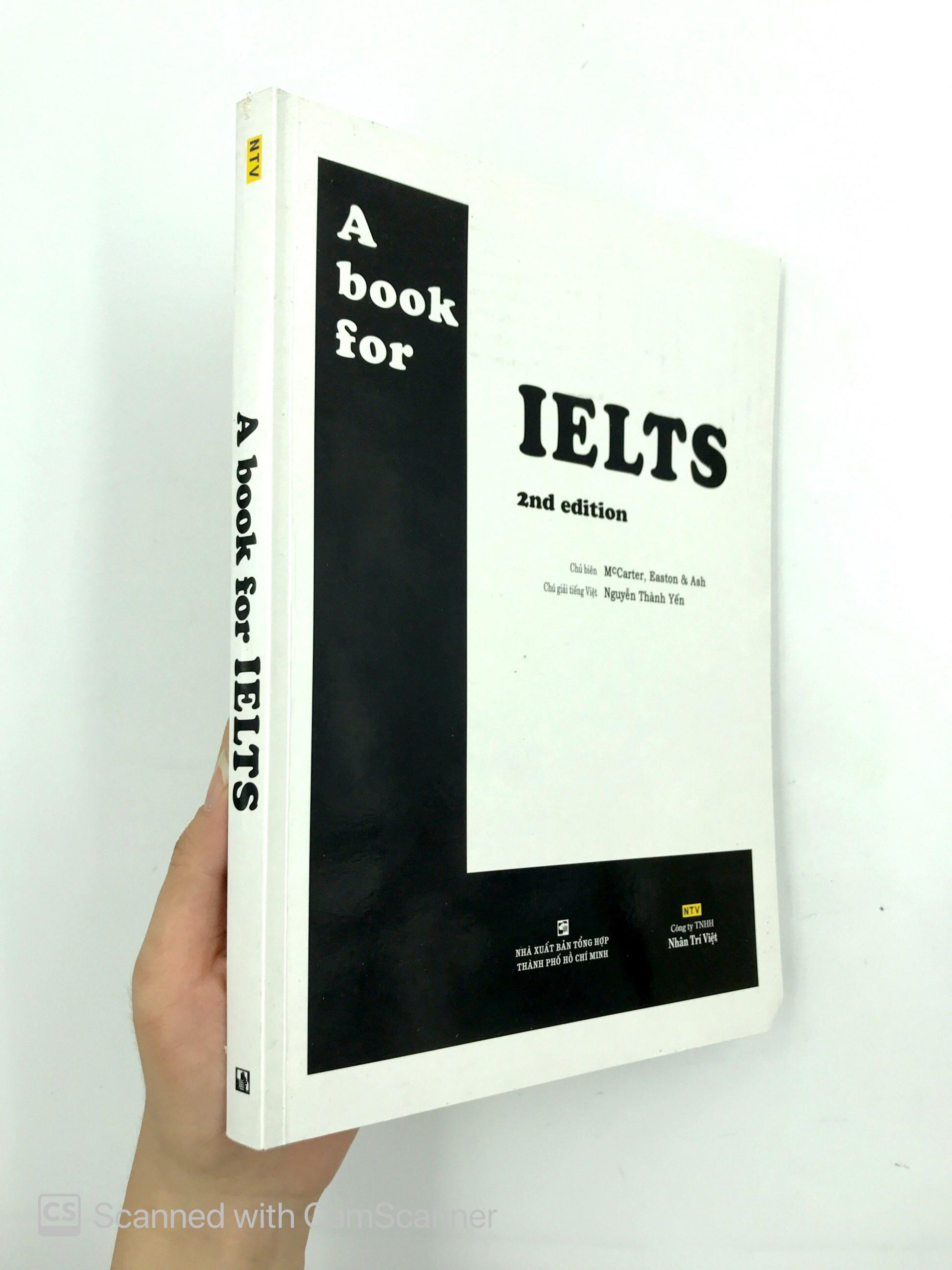 A Book For IELTS 2nd Edition - Kèm CD (Tái Bản 2014)