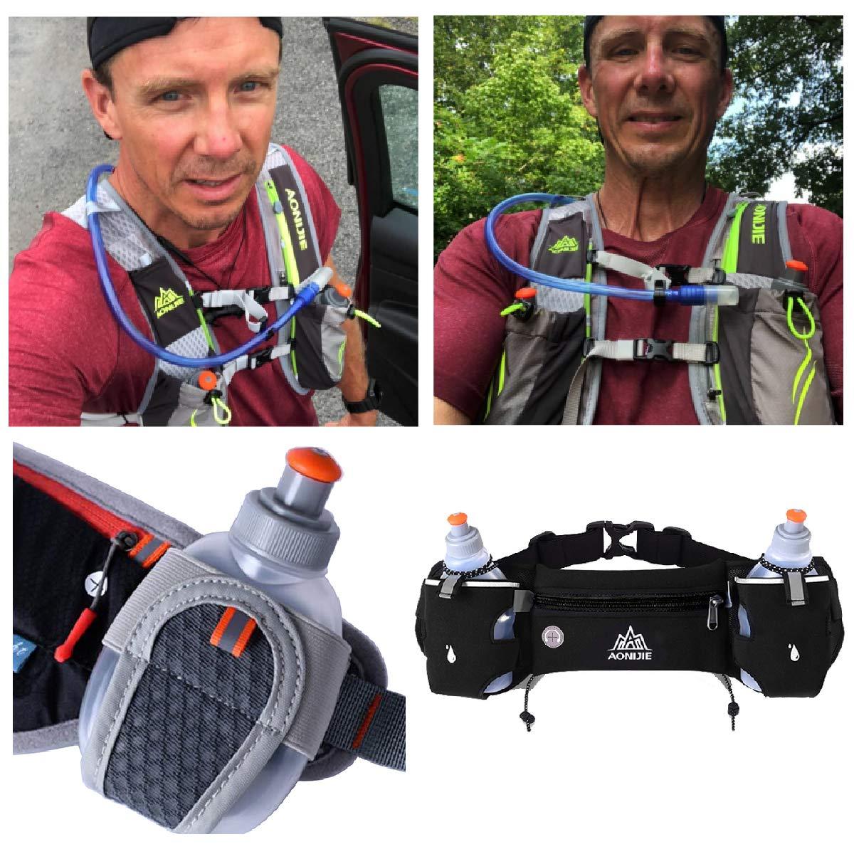 Chai nước uống không chứa BPA Chai chai thay thế cho dây uống, chạy, đạp xe 250ml x2