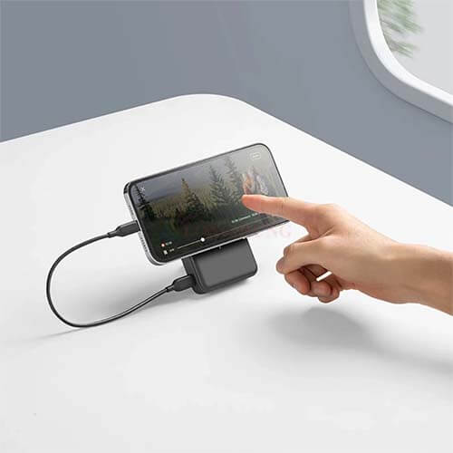 Sạc dự phòng có chân đế từ tính không dây Anker 633 MagGO 10000mAh A1641 - Hàng chính hãng