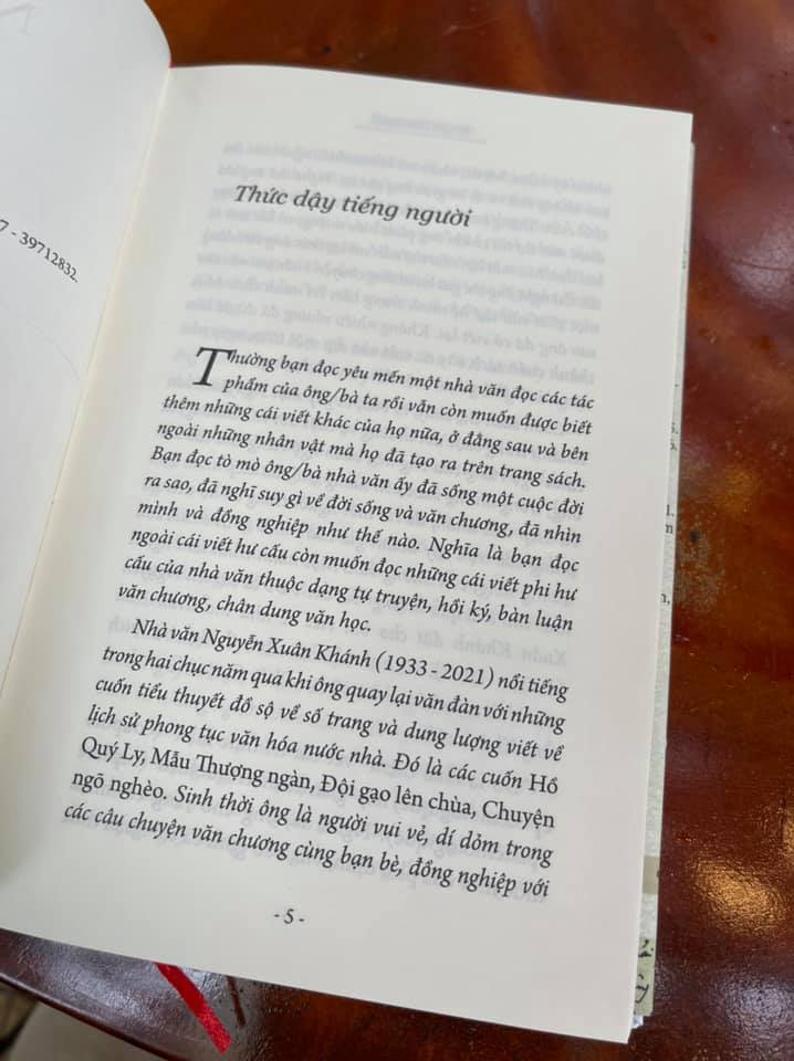 TIẾNG NGƯỜI TRONG VĂN