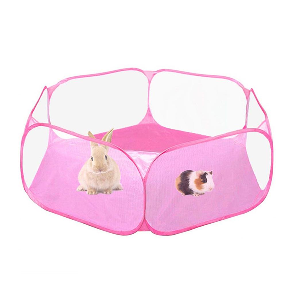 3Pcs Breathable Foldable Small Pet Playpen Cage Tent Fence for Reptiles