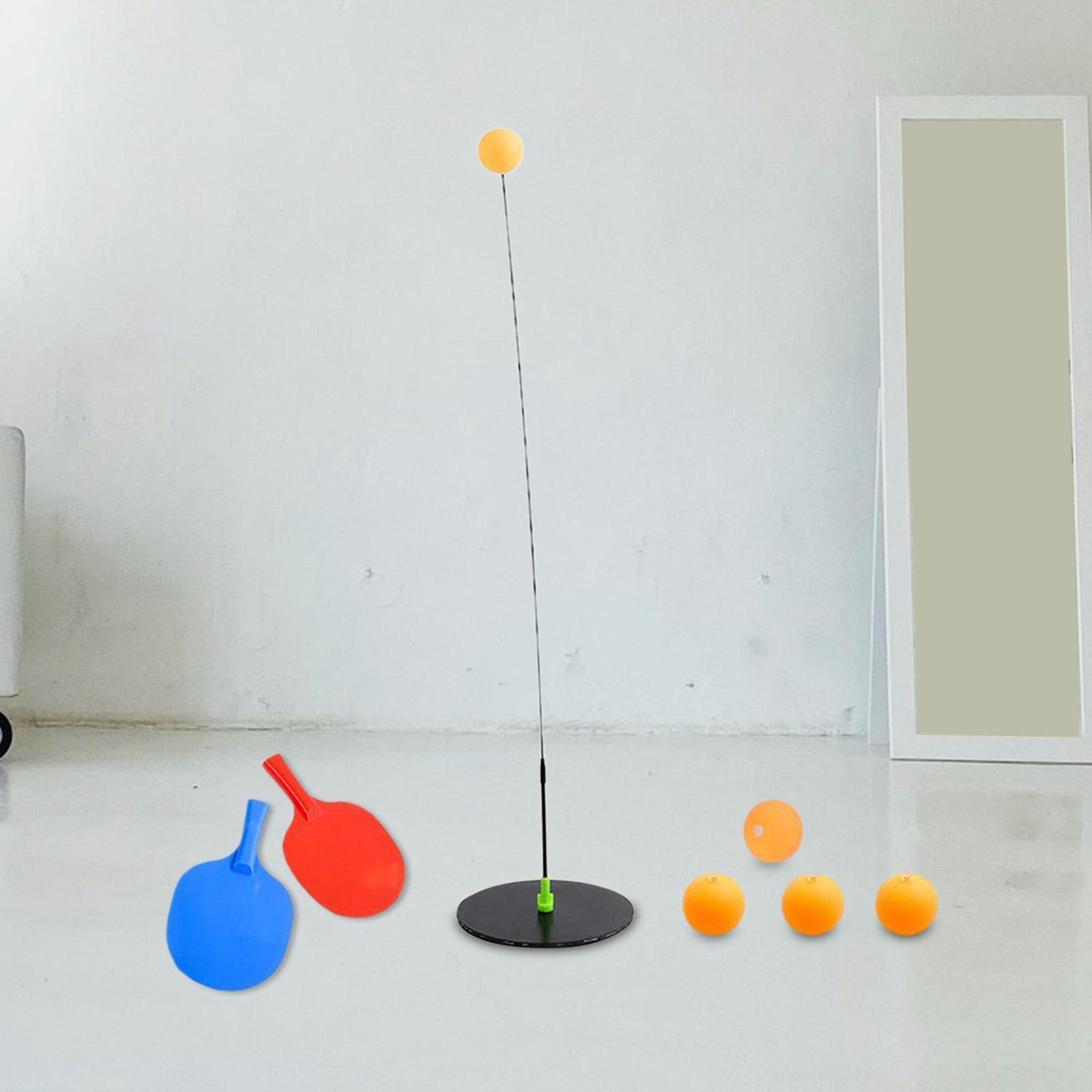 Children Table Tennis Trainer Set  Pong Paddles and Balls Set Sports
