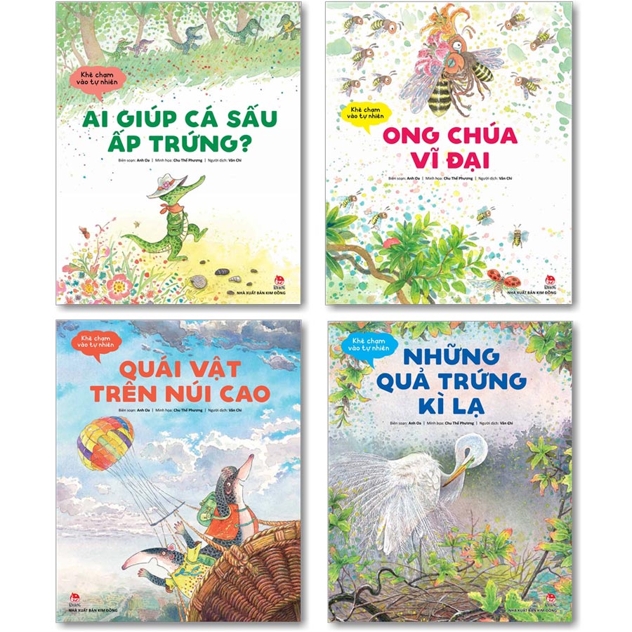 Combo Khẽ Chạm Vào Tự Nhiên 4 Cuốn