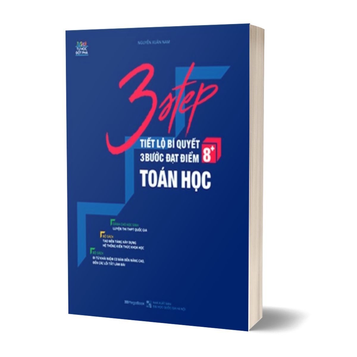 Bộ Sách 3 Step Khối A1 - Tiết Lộ Bí Quyết 3 Bước Đạt Điểm 8+ Toán - Lý - Anh