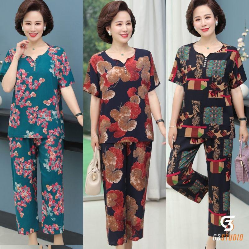 Bộ đồ trung niên nư_bộ mặc nhà trung niên cho bà cho mẹ