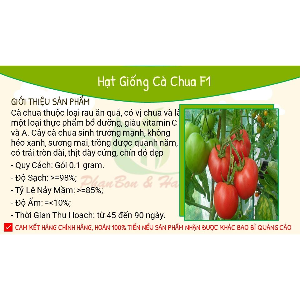 Hạt Giống Cà Chua F1 Siêu Kháng Bệnh - Phú Nông Seeds - Shop Phân Bón và Hạt Giống