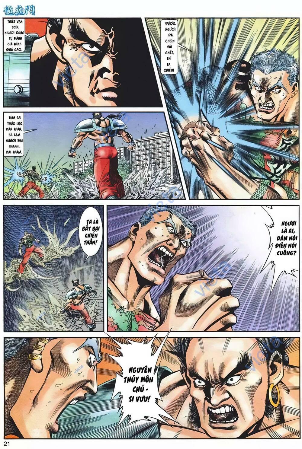 cựu tác long hổ môn chapter 1097 21