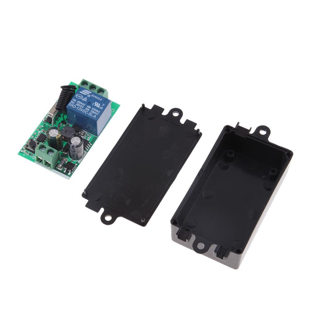 433Mhz Wireless RF Wall Panel Transmitter and Receiver Remote Control Switch