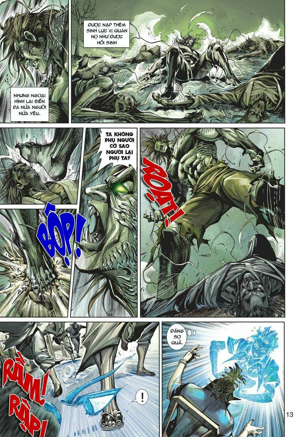 thần binh 4 chapter 13 14
