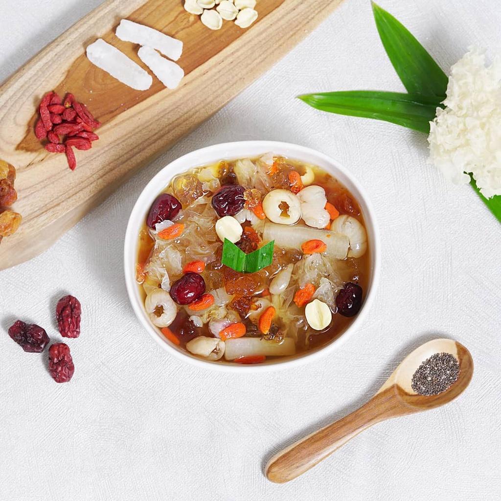 Chè dưỡng nhan Bếp của mẹ ONICI set tuyết yến dùng thử 5 chén