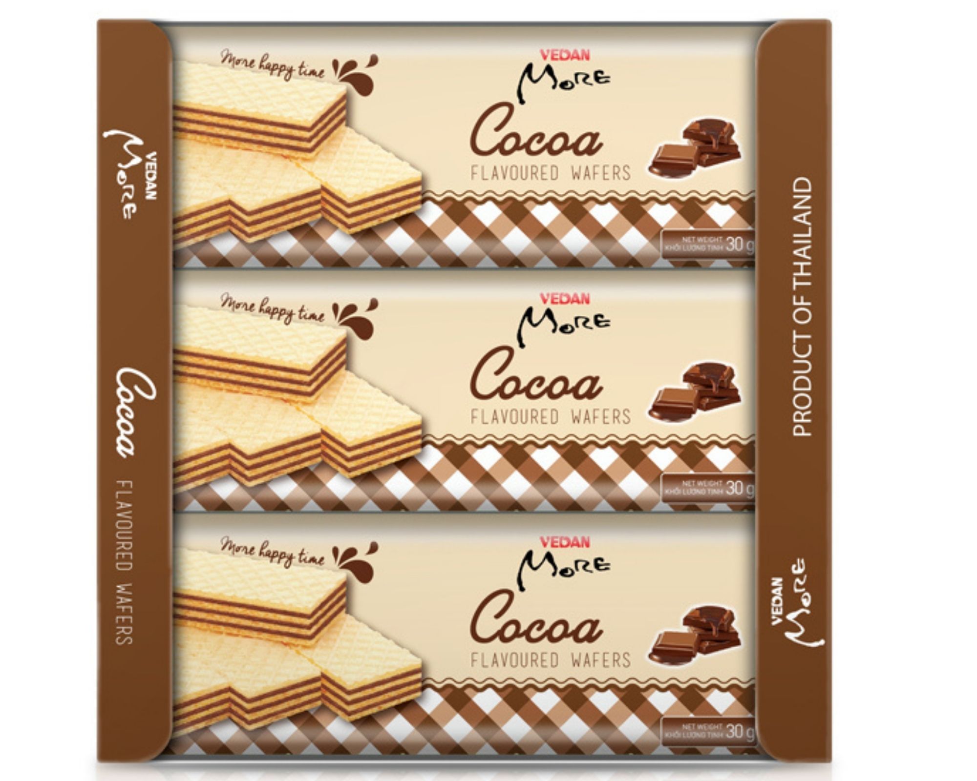 Bánh kem xốp hương cacao Vedan More 360g