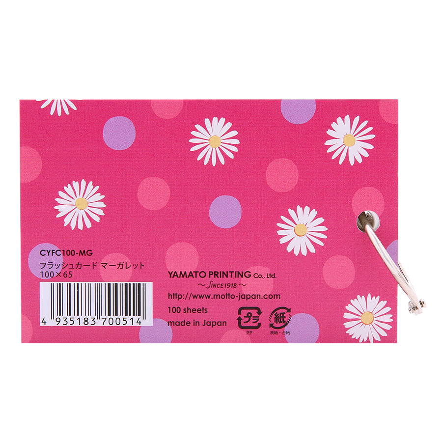 Giấy Note Motto Flash Cards CYFC100-MG (250g) - Màu