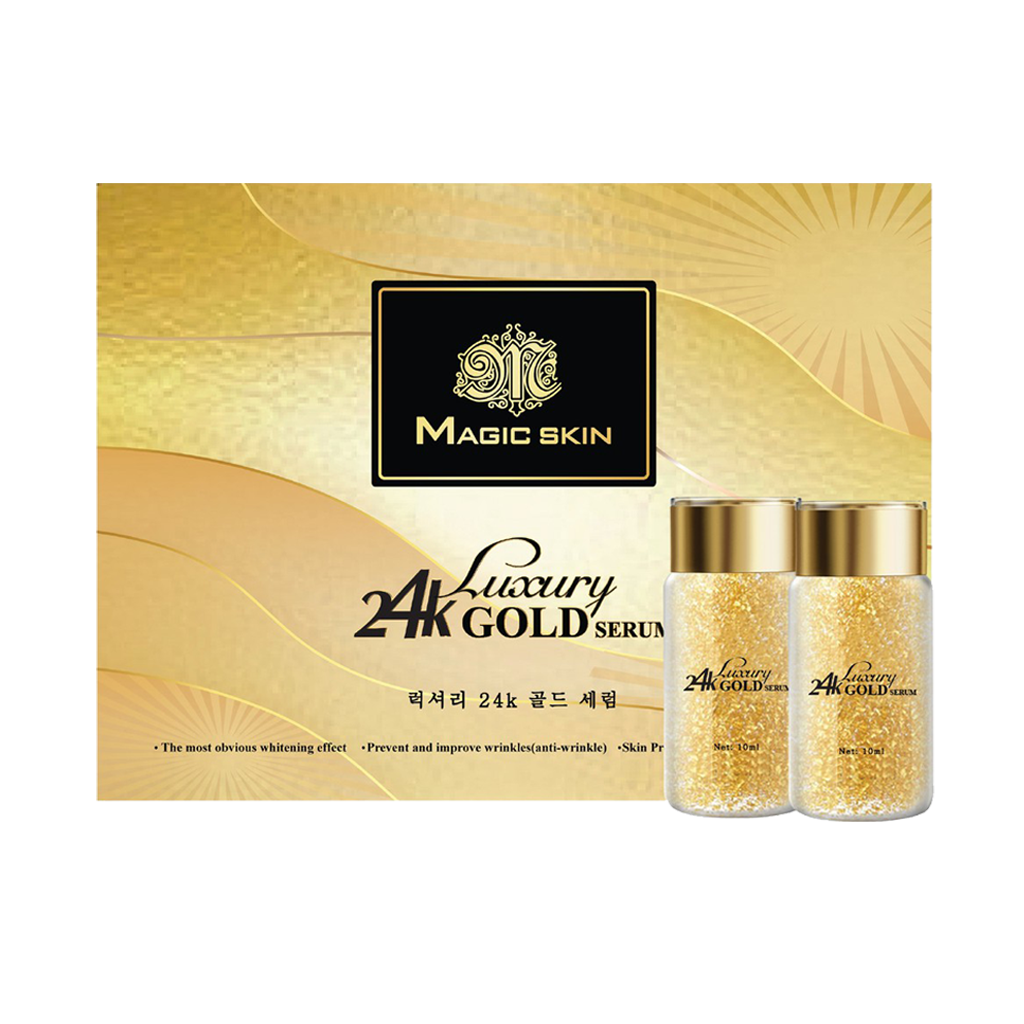 [CHÍNH HÃNG] Luxury 24K Gold Serum Magic Skin - Bí Quyết Giữ Nhan Sắc Của Bậc Đế Vương 