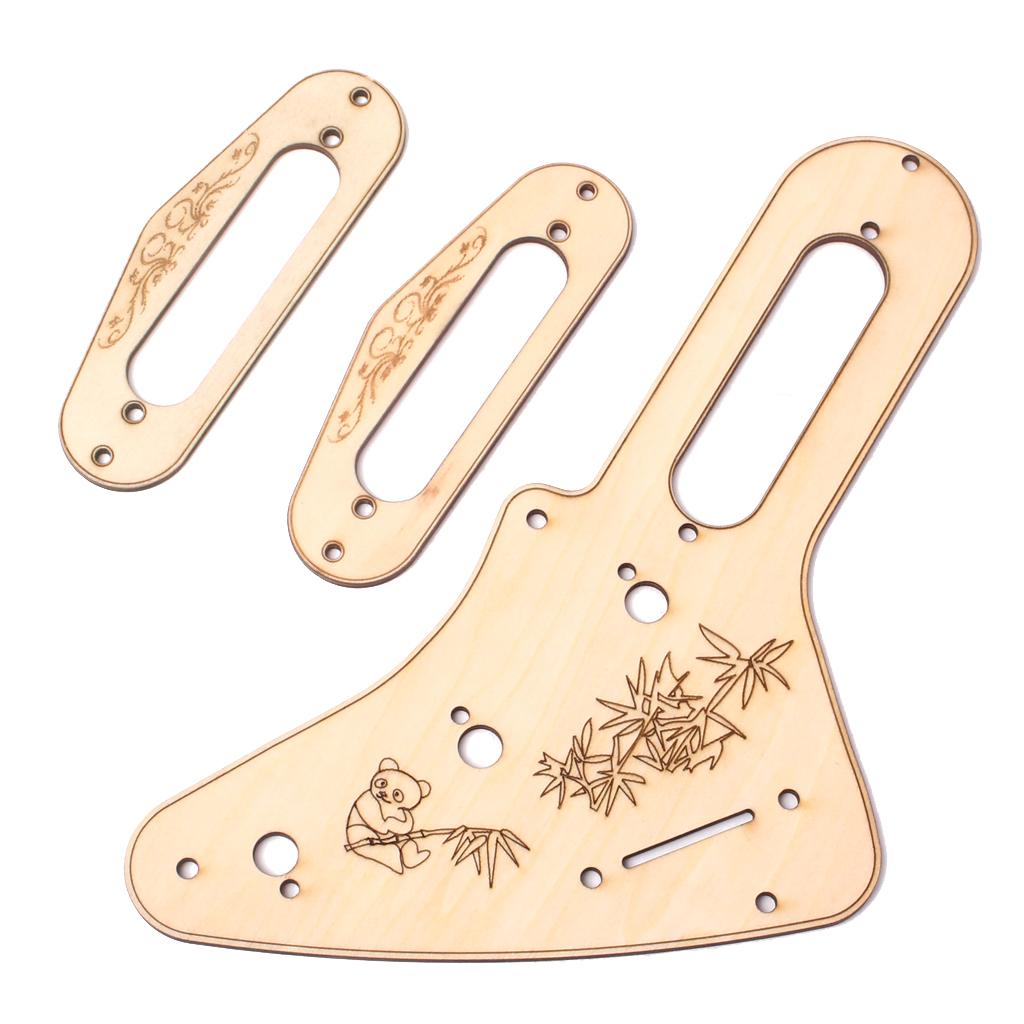 Phong Guitar Pickguard Trung Đơn Cuộn Dây Thu Gắn Nhẫn ST Accs