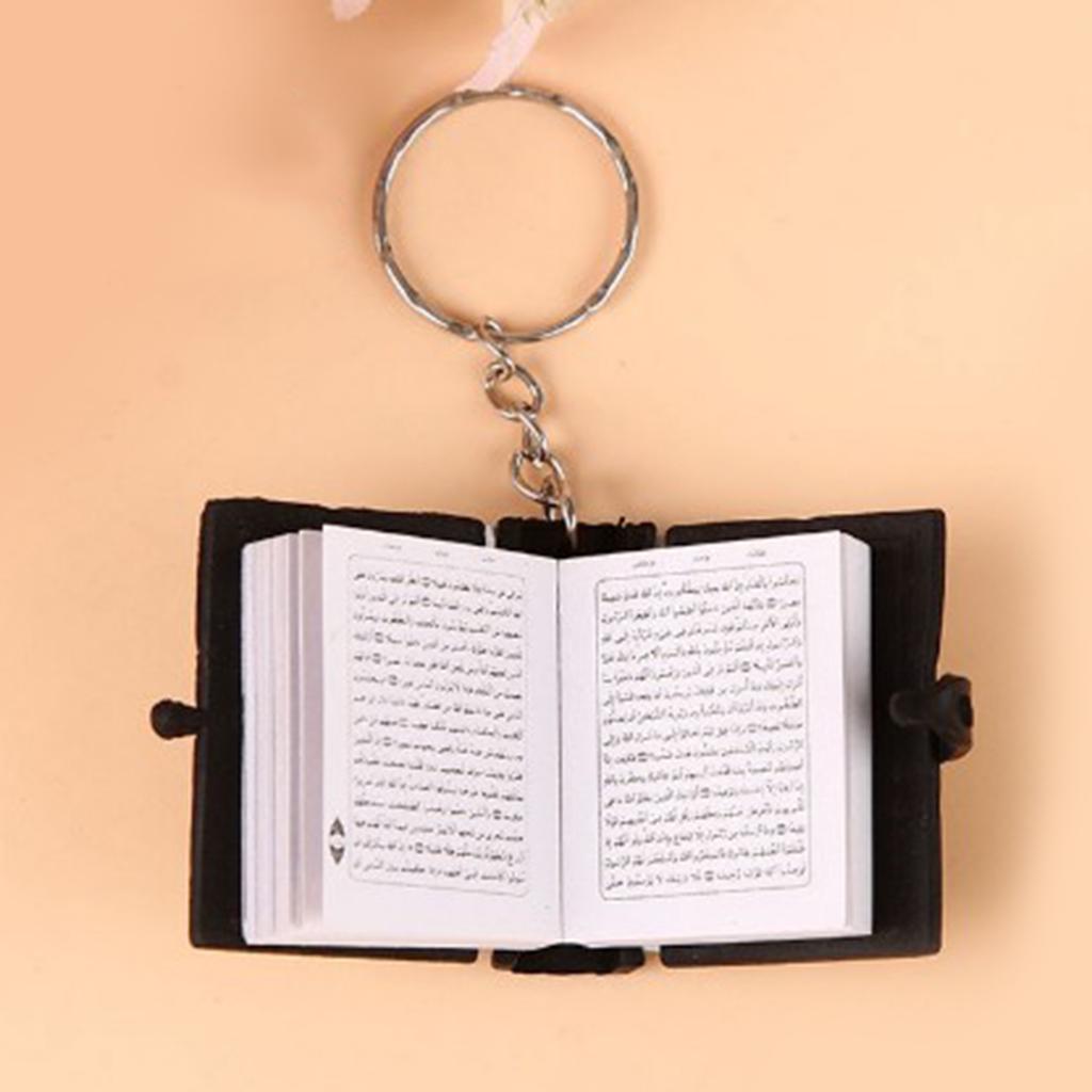 Miniature Tiny Quran Keyring Key Chain, Ideal Gift
