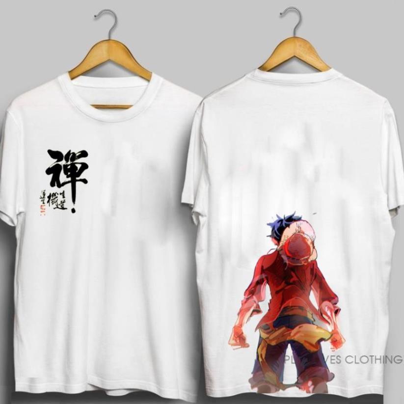 BỘ SƯU TẬP 7 Áo thun in 2 Mặt Hình Luffy cực ngầu - Áo luffy - Áo thun nam nữ tay ngắn- Áo tay lỡ BST 002