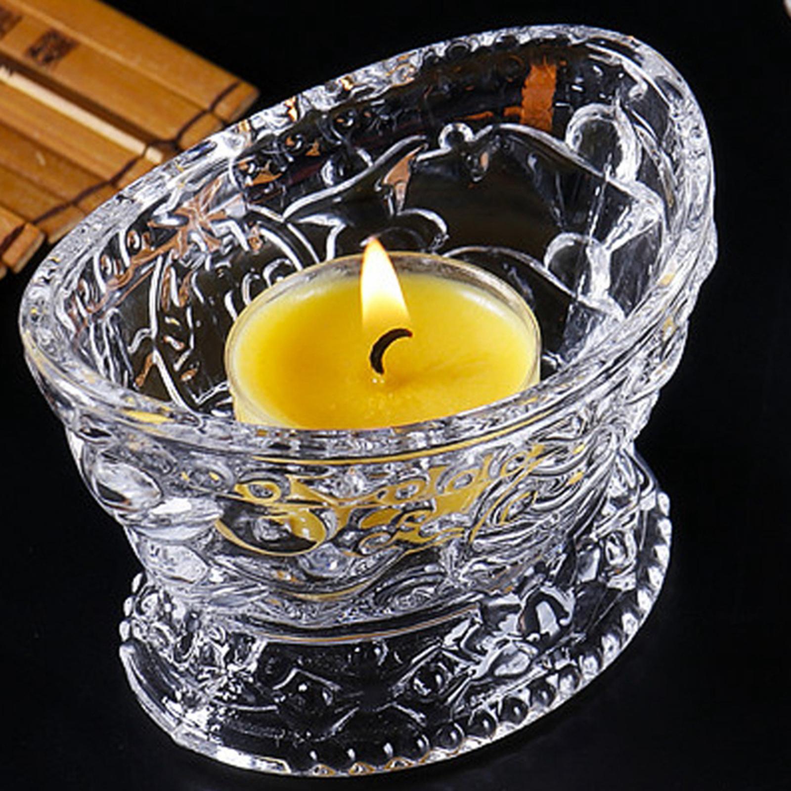 Elegant Tea Light Candle Holder Candlestick Holder for Wedding Dining Table Decoration