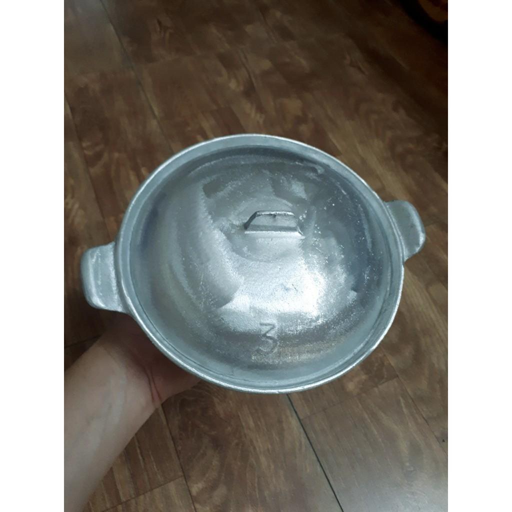 Nồi gang đúc kho thịt cá 18cm ( số 3 )