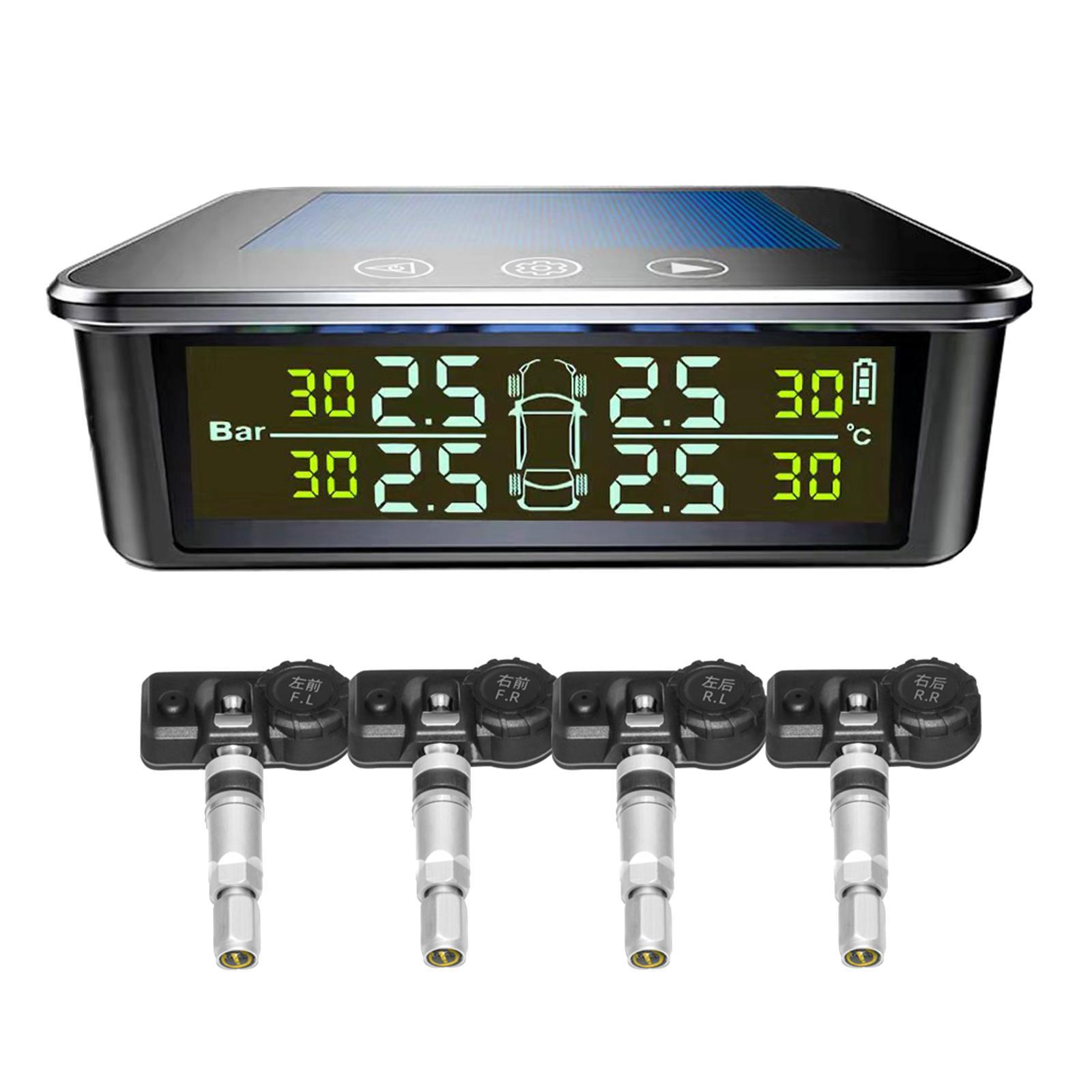 Car Tire Pressure Monitoring System Solar Power for Auto RV
