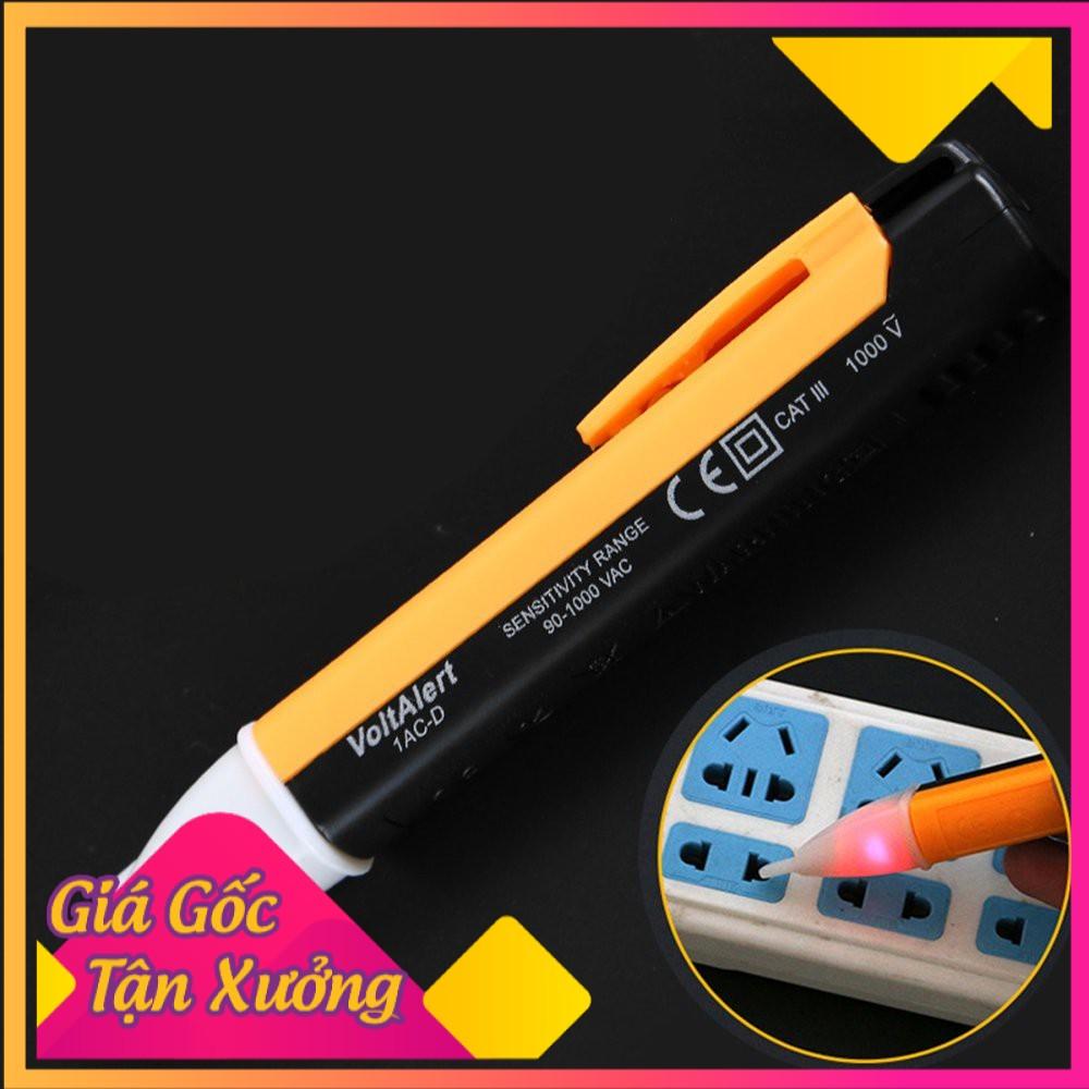 Bút thử điện xuyên tường có đèn led pin AAA không cần chạm trực tiếp, bút dò điện cảm ứng , bút thử điện cảm ứng