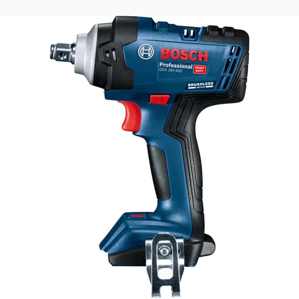 THÂN MÁY SIẾT BU LÔNG DÙNG PIN 18V 400 BOSCH GDS 18V-400 - HÀNG CHÍNH HÃNG