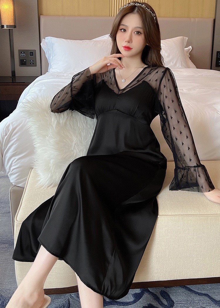 Váy Ngủ Nữ Lụa Quý Phái