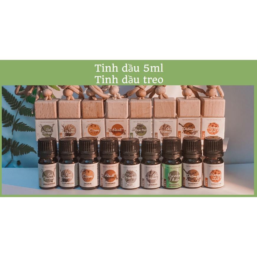 Tinh dầu thơm phòng, khử mùi, tự nhiên nguyên chất 5ml từ nông trại Đà Lạt - Thời Thanh Xuân