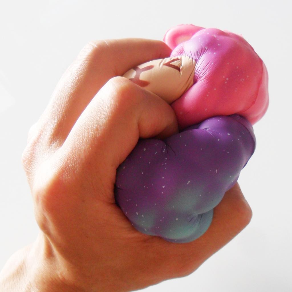 Soft Slow Rising Squishes Toys PU Stress Relief Animal Alpaca Toy