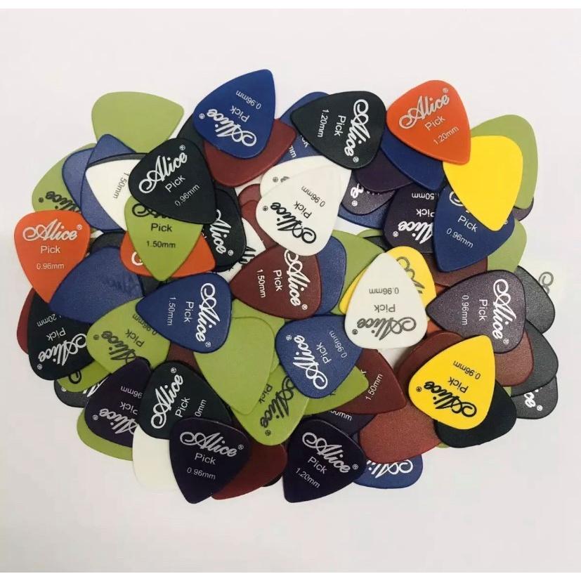 Pick Guitar Alice - Miếng gảy đàn cao cấp | Pick nhám | chống mồ hôi | cao cấp