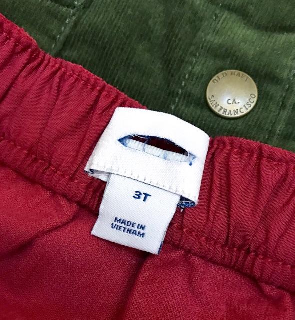 Chân váy nhung VNXK 1-5t