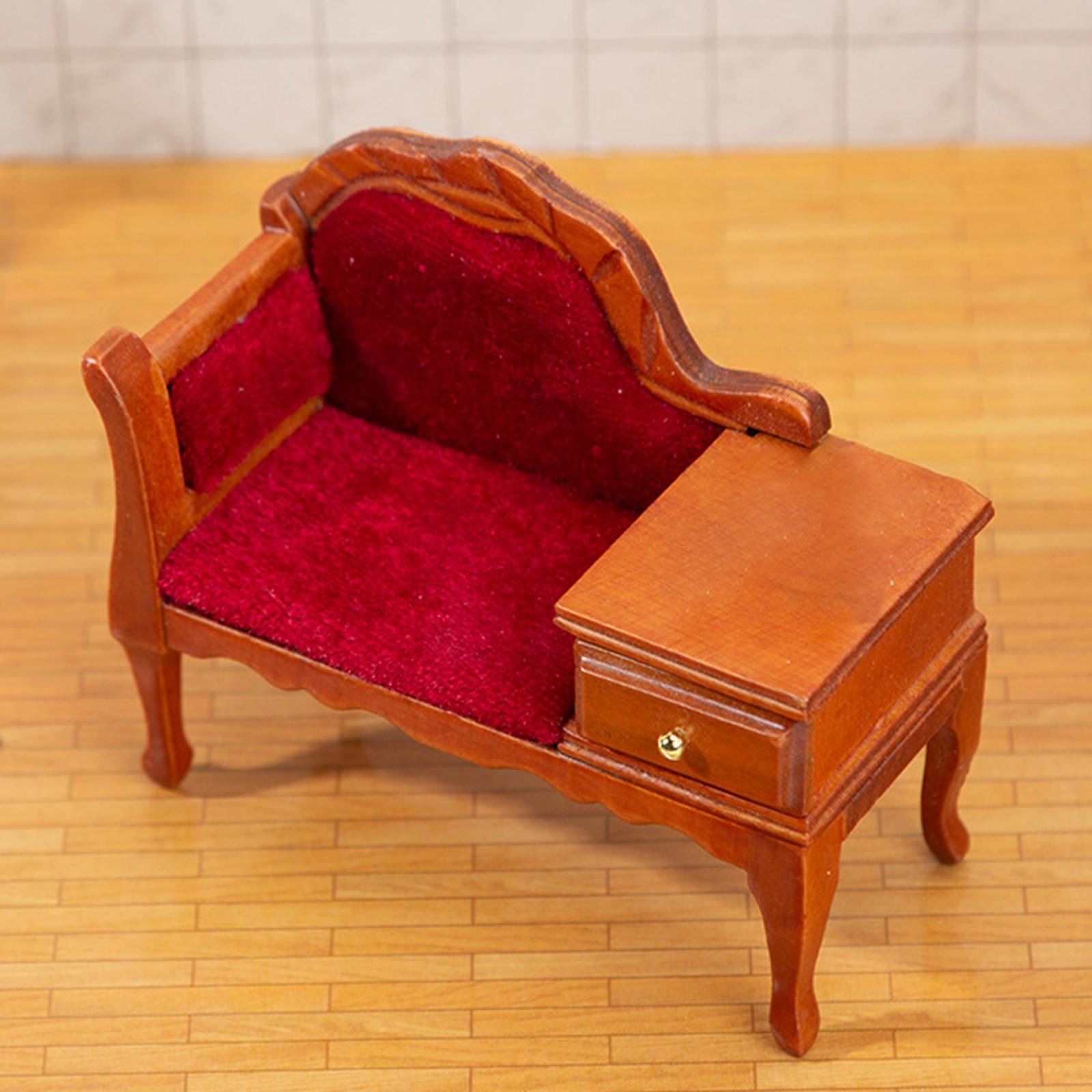 1/12 Scale Dollhouse Miniature Simulation Room Furniture