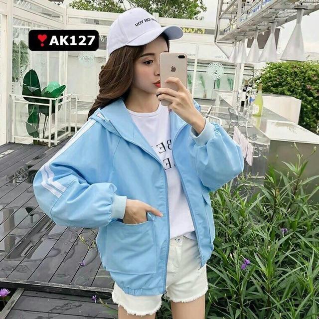 ÁO KHOÁC GIÓ NỮ FORM RỘNG CÁ TÍNH