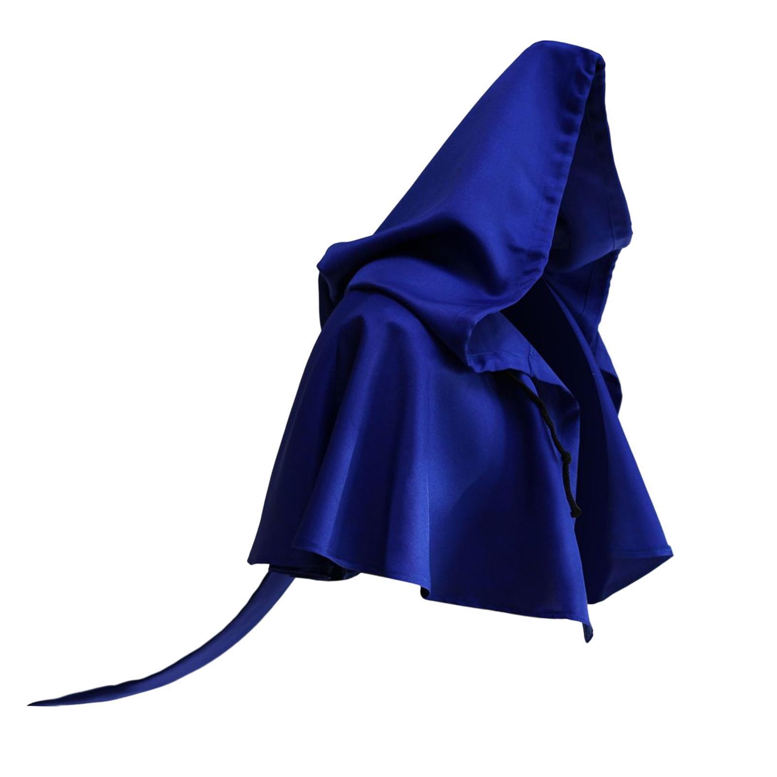 Halloween Cloak Priest Robe Cosplay Cape Gothic Hat Wizard Cloak Hooded Poncho for Adults