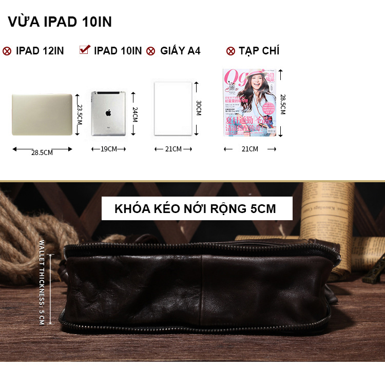 Túi đeo chéo nam DA BÒ THẬT phong cách mới - BEE GEE DCN9194