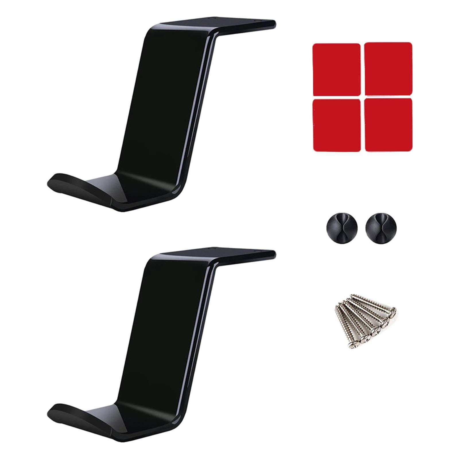 Acrylic 2 Pcs Controller Bracket Gamepad Holder for Xbox PS5 Holder