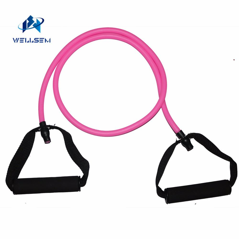 Yoga kéo dây thừng tập thể dục các dải tập thể dục ống tập luyện thực tế dây đàn hồi dây yoga tập luyện yoga 1pc Color: Purple