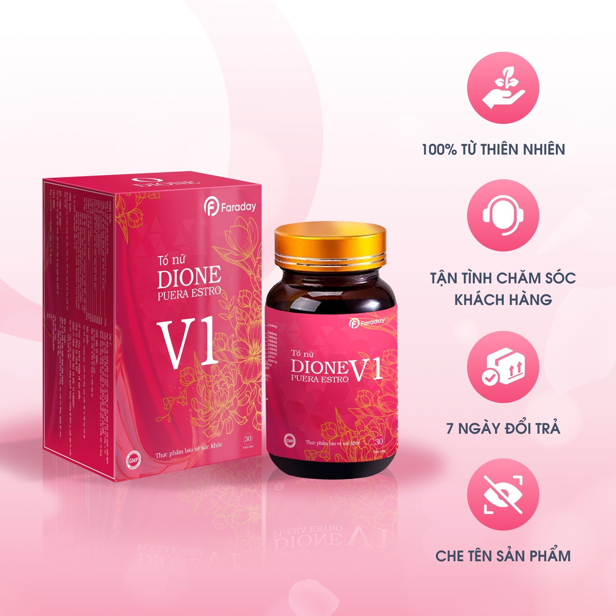 Viên Uống Tố Nữ DIONE PUERA ESTRO V1