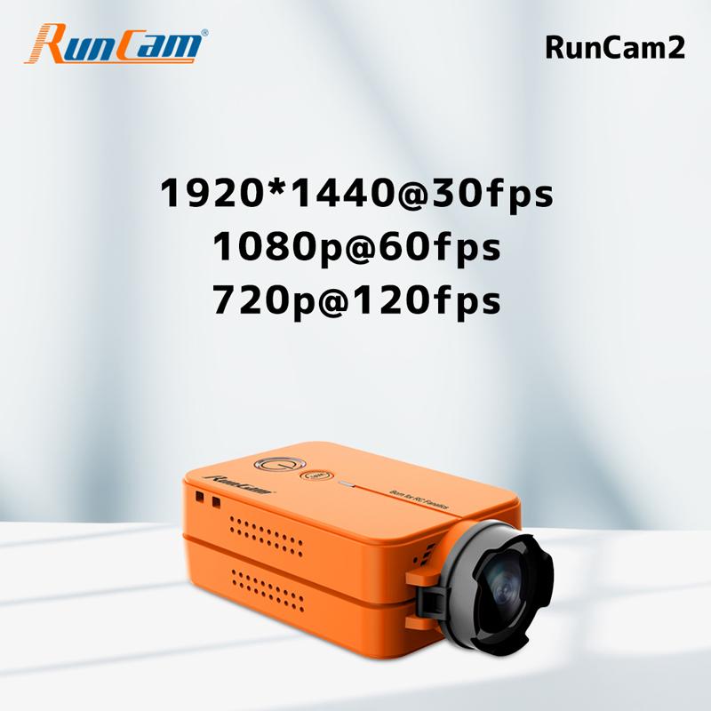 Runcam 2 Black Light Action Mini Outdoor Sport Driver quay video Máy quay video 1080p 60fps Ứng dụng Wi-Fi Ứng dụng thay thế pin