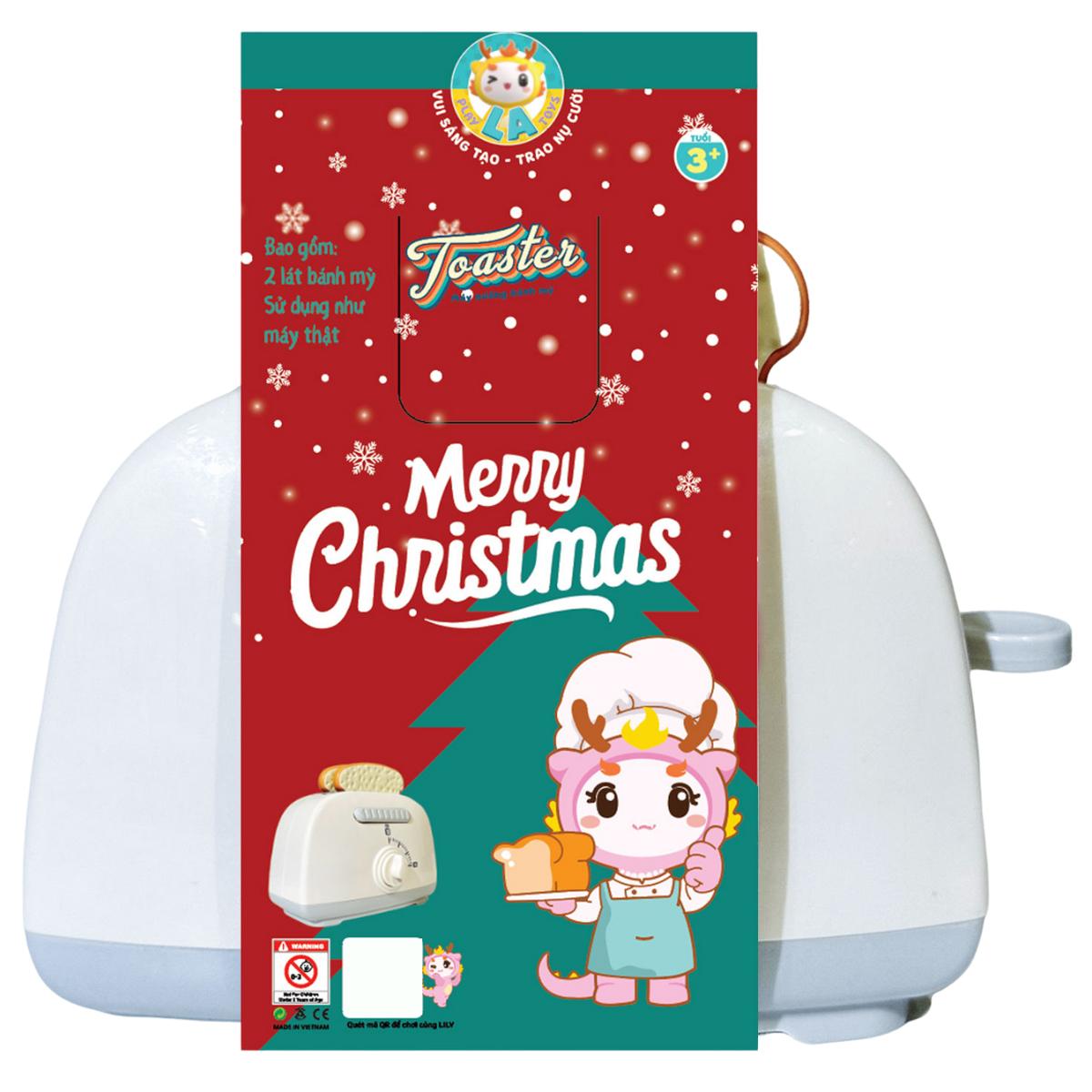 Đồ Chơi Máy Nướng Bánh Mì Giáng Sinh - LAToys YF433314899GS