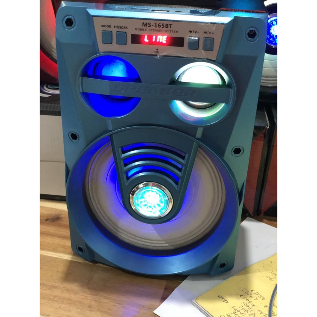 Loa Bluetooth Osda MS-165BT Máy nghe nhạc di động ngoài trời, có FM