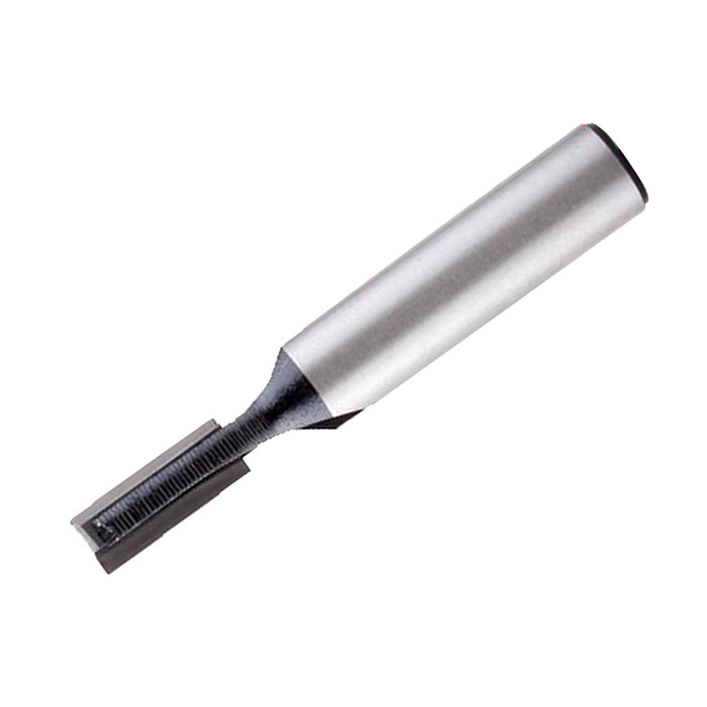 2PCS 8MM SHANK STRAIGHT DADO ROUTER BIT CARBIDE MILLING CUTTER WOODWORKING