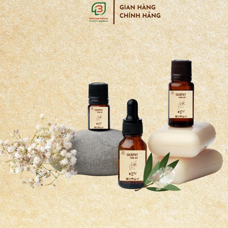 Combo 02 Tinh dầu tràm gió nguyên chất giữ ấm cho bé, kháng khuẩn, đuổi muỗi Bình Lam Natural 20ml